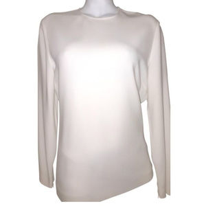 Stella McCartney cream long sleeve blouse